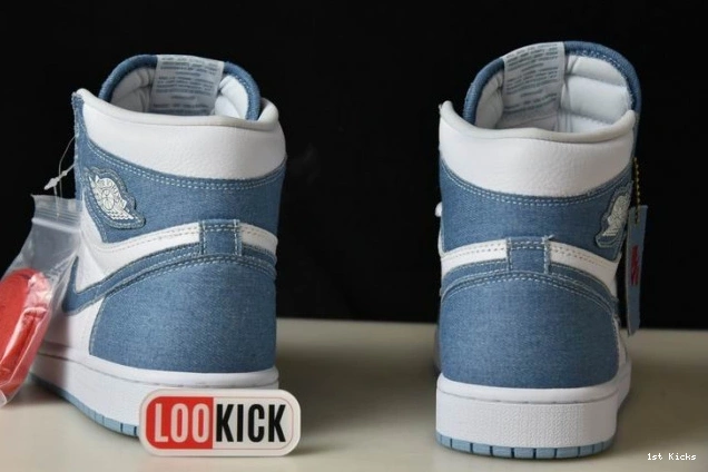1st Kicks Denim Air Jordan DM9036-104 1 High WMNS OG 0812